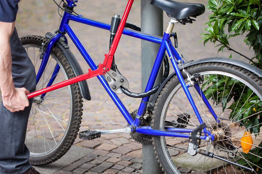 Fahrrad wird geklaut