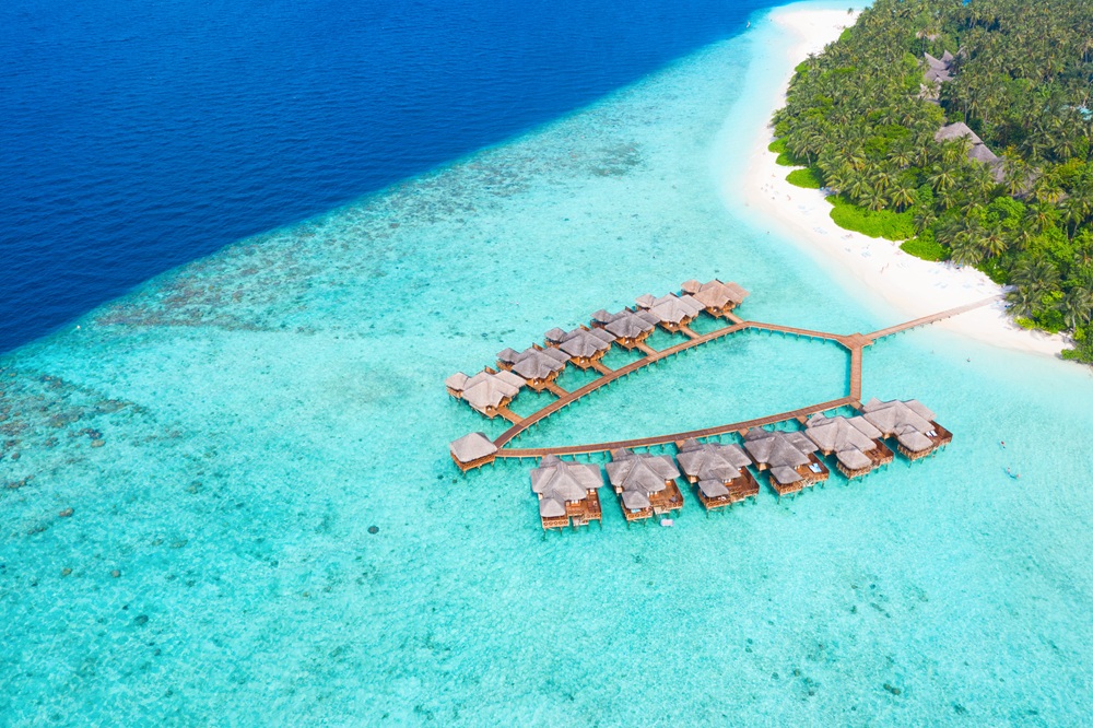 Luxusresort auf den Malediven