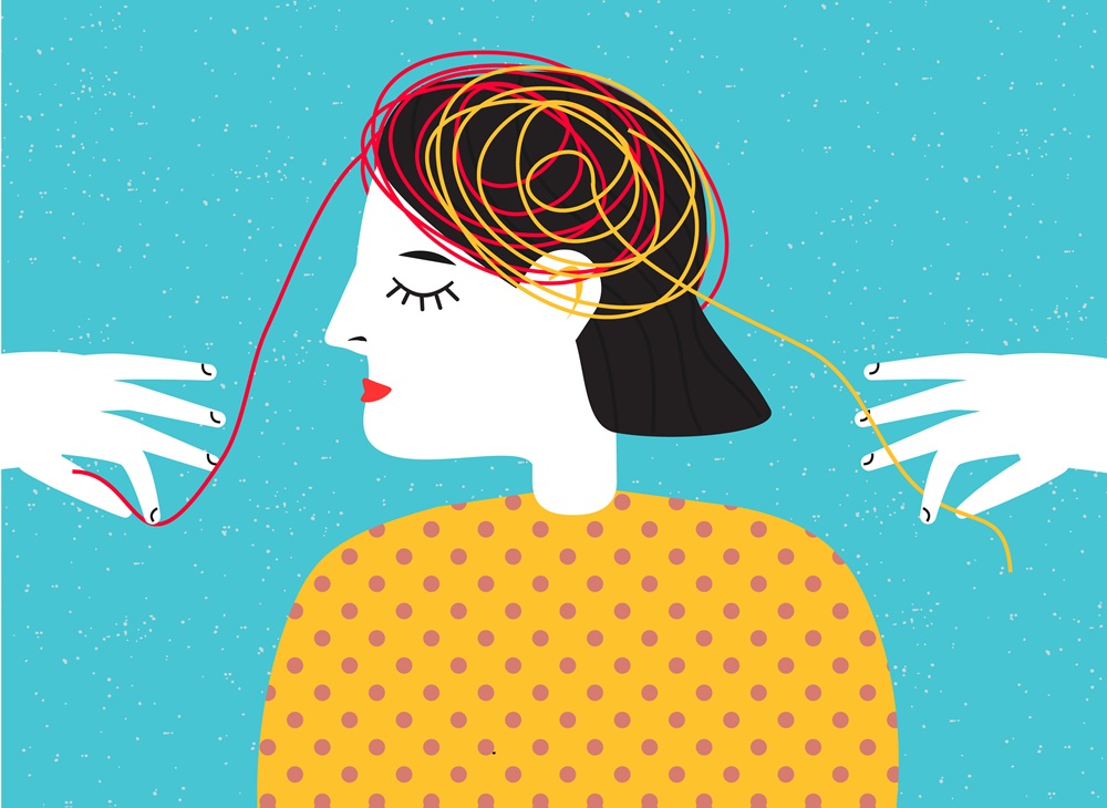 Denkschleifen, können Vorboten einer Depression sein – eine Psychotherapie kann helfen