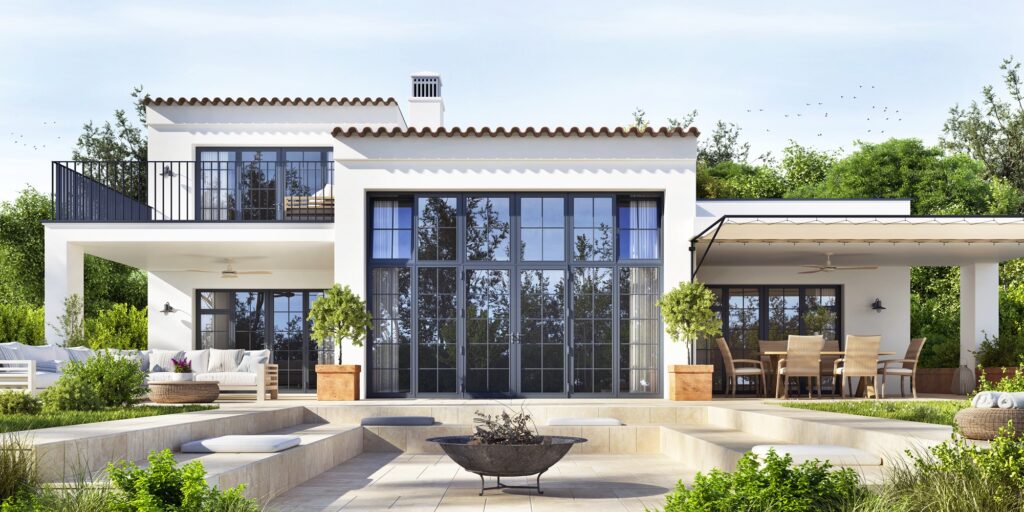 Modernes und luxuriöses Einfamilienhaus mit Terrasse